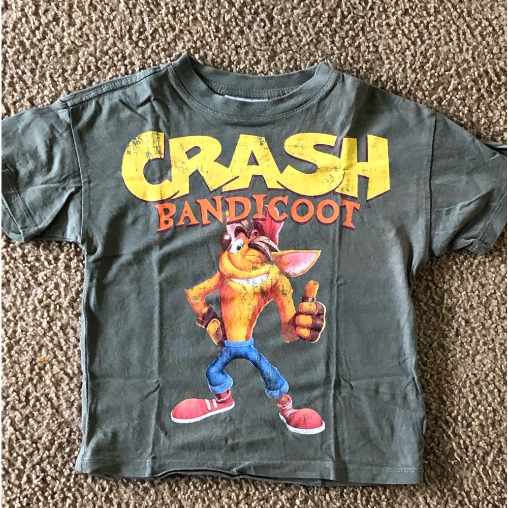 Cotton On: Crash bandicoot￼ kid shirt